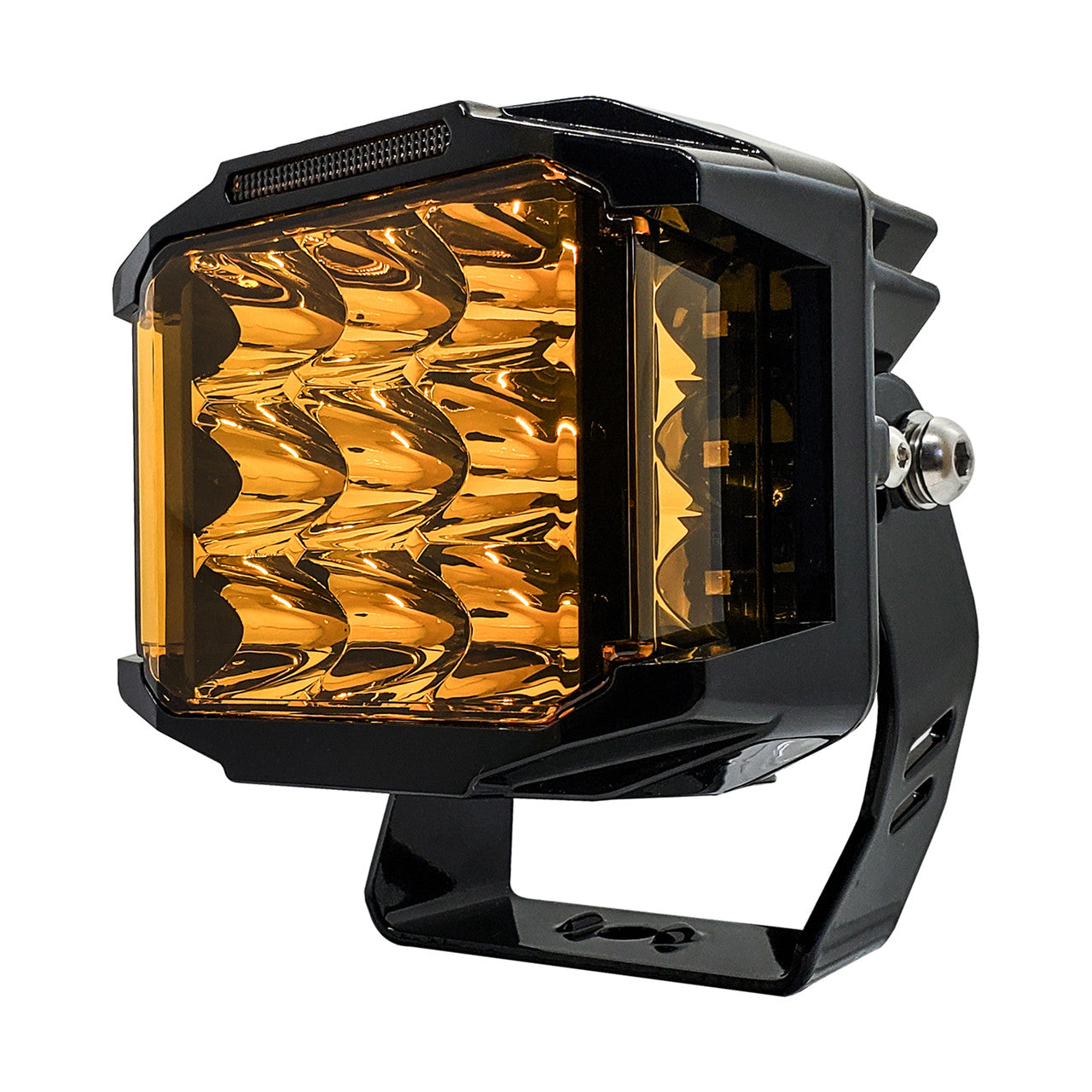 100W Side Emitting Amber LED Pod - 5"